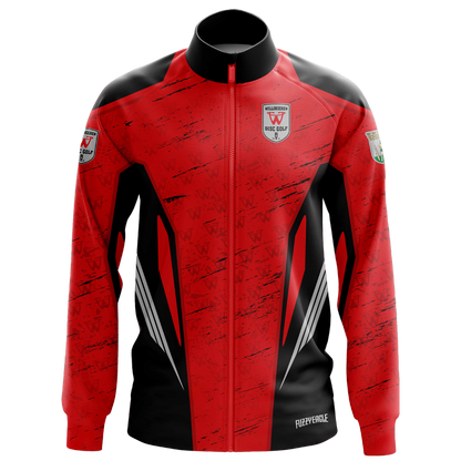 Disc Golf Jacket – Warm-Up Red