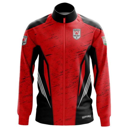 Disc Golf Jacket – Warm-Up Red