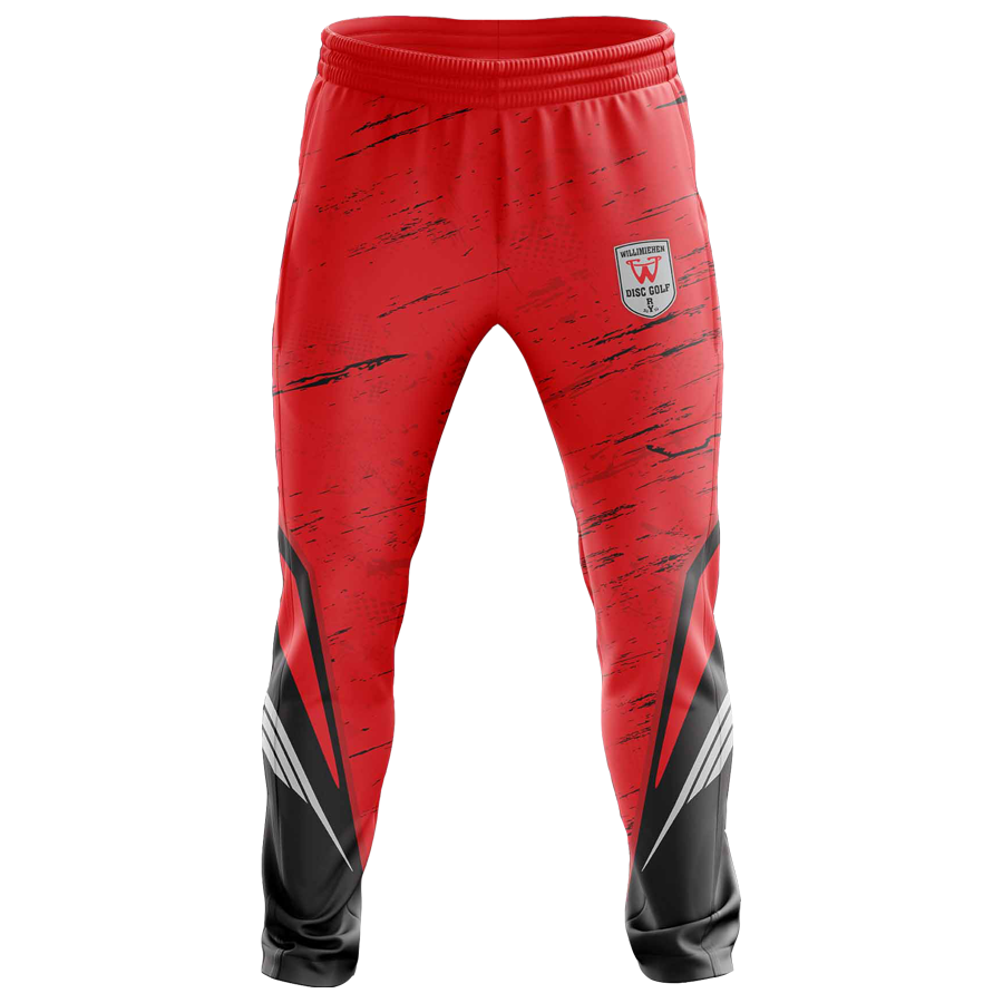 Disc Golf Pants - Warm-Up Red