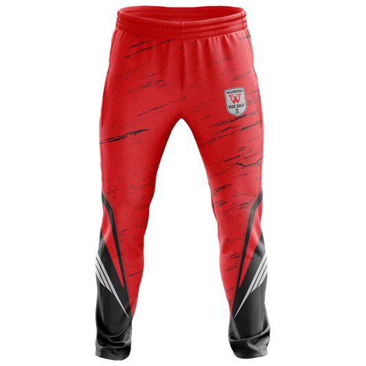 Disc Golf Pants - Warm-Up Red