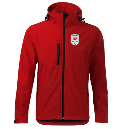 Disc Golf Jacket - Softshell Performance Red