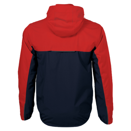 Disc Golf Jacket - Windproof Rainbow Red