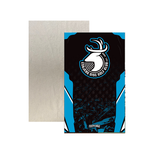 Disc Golf Accessories – Towel 30x50cm Blue
