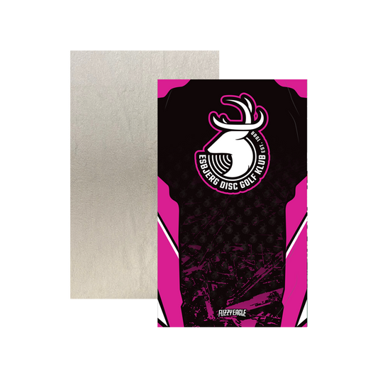 Disc Golf Accessories – Towel 30x50cm Pink