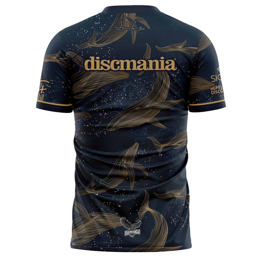 Amanda Lennartsson Signature Shirt 2026 - Golden Blue Depths