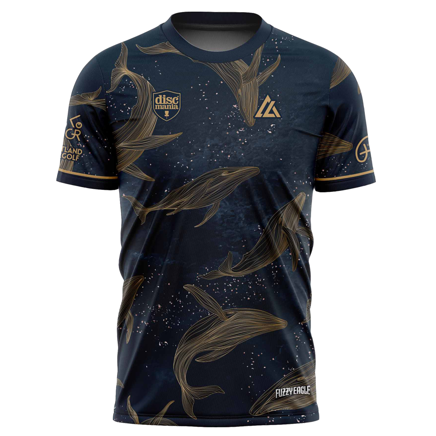 Amanda Lennartsson Signature Shirt 2026 - Golden Blue Depths