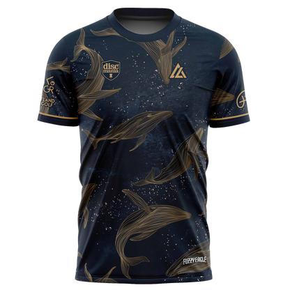 Amanda Lennartsson Signature Shirt 2026 - Golden Blue Depths